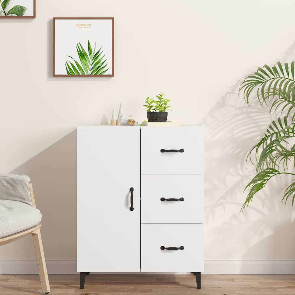 vidaXL Sideboard | White | Engineered wood | Medium | Sideboard | Rectangular 1