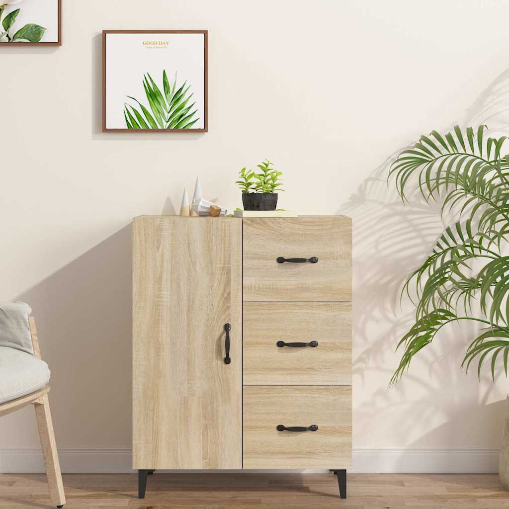 vidaXL Sideboard | Sonoma oak | Engineered wood | Standard | Sideboard 1