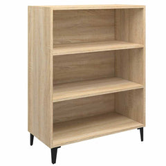 vidaXL Sideboard Sonoma Oak 69.5x32.5x90 cm Engineered Wood 2