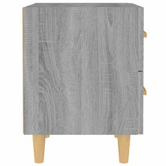 vidaXL Bed Cabinet Grey Sonoma 40x35x47.5 cm 4