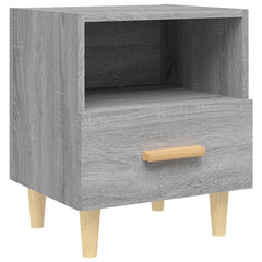 vidaXL Bedside Cabinet | Set of 2 | Grey Sonoma 5