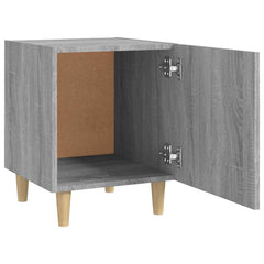 vidaXL Bedside Cabinet |  Set of 2 | Grey Sonoma | Engineered Wood | 40x40x50 cm 6