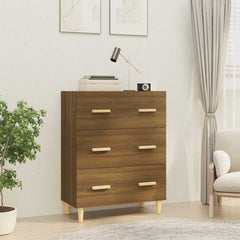 Sideboard 70x34x90 cm Engineered Wood Brown oak