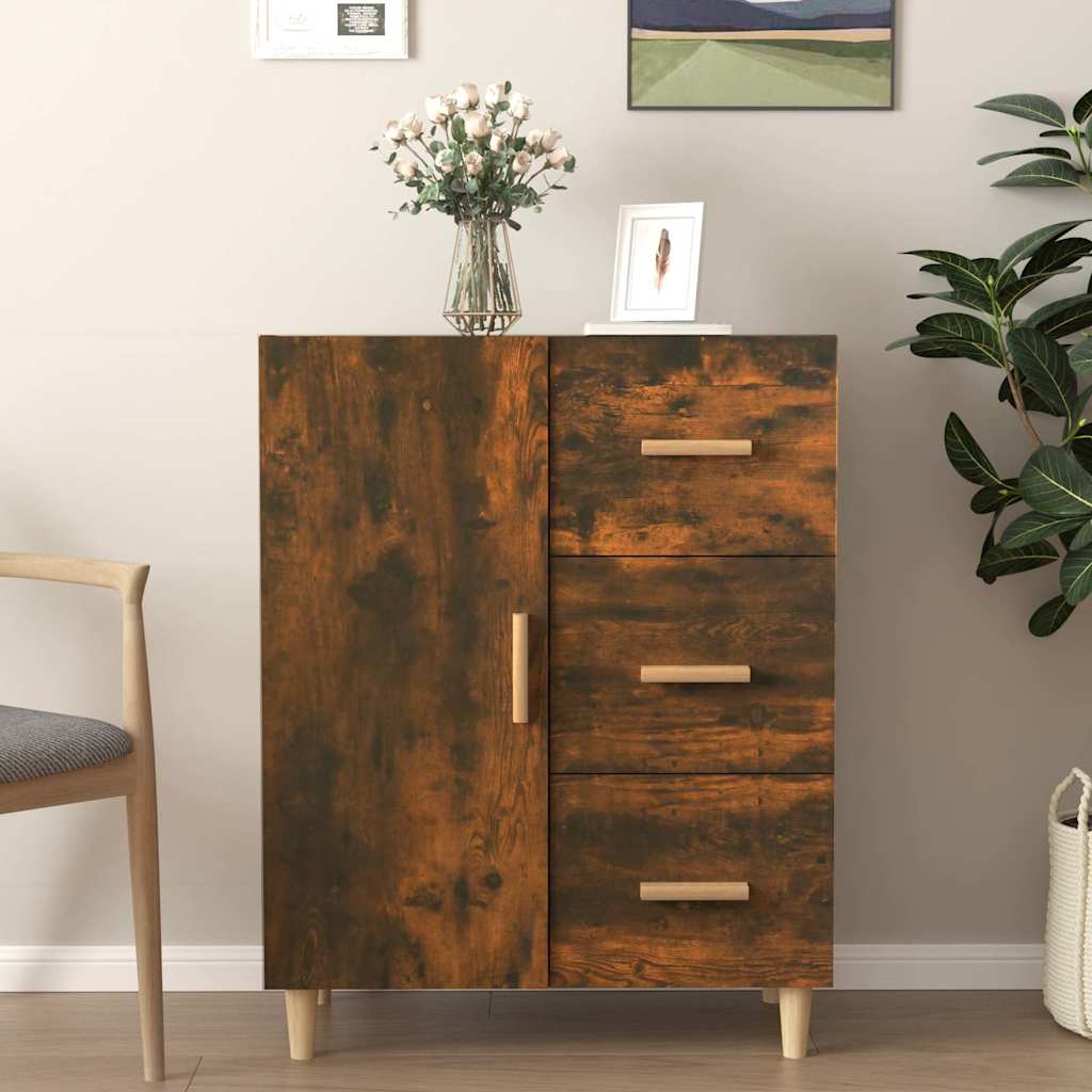 vidaXL Sideboard | Smoked Oak | Engineered Wood | 69.5x34x90 cm | Sideboard 1