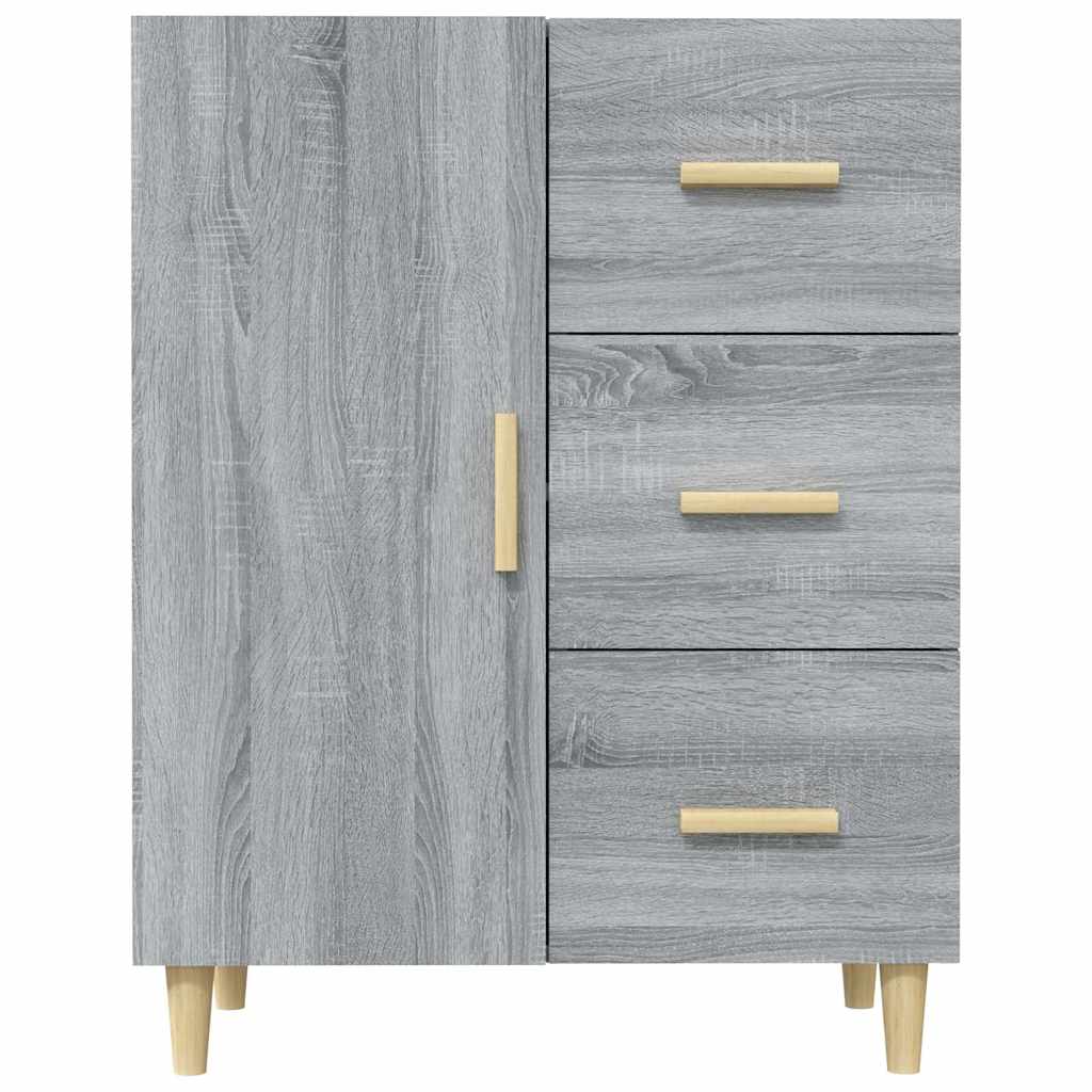 vidaXL Sideboard | Grey Sonoma | Engineered Wood | Medium | Sideboard 5