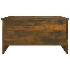 vidaXL Coffee Table | Smoked Oak | Engineered Wood | 80x55.5x41.5 cm 4