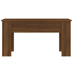 vidaXL Coffee Table | Brown Oak | Engineered Wood | 101 x 49 x 52 cm 6
