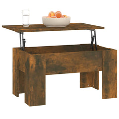 vidaXL Coffee Table | Smoked Oak | Engineered Wood | Medium 6