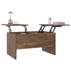 vidaXL Coffee Table | Smoked Oak | Engineered Wood | Medium 4