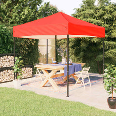 Folding Party Tent 2x2 m Red
