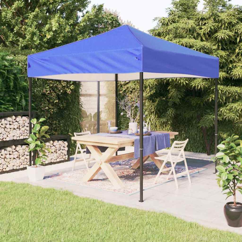 Folding Party Tent Blue