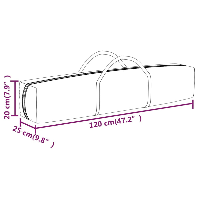 Folding Party Tent with Sidewalls Black 3x3 m