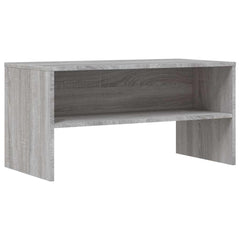 vidaXL TV Cabinet Grey Sonoma 80x40x40 cm Engineered Wood 2