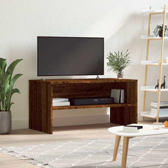 vidaXL TV Cabinet Brown Oak 80x40x40 cm Engineered Wood 1