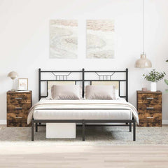 vidaXL Bedside Cabinets 38x35x56 cm Engineered Wood 2 pcs