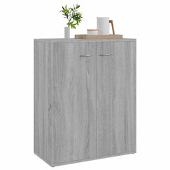vidaXL Sideboard Grey Sonoma 60x30x75 cm Engineered Wood 4