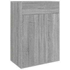 vidaXL Shoe Cabinet | Grey Sonoma | Engineered Wood | Medium | Shoe Cabinet 2