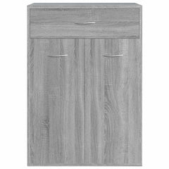 vidaXL Shoe Cabinet | Grey Sonoma | Engineered Wood | Medium | Shoe Cabinet 6