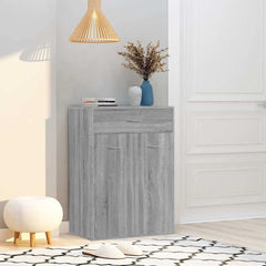 vidaXL Shoe Cabinet | Grey Sonoma | Engineered Wood | Medium | Shoe Cabinet 1