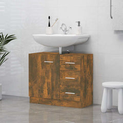 vidaXL Sink Cabinet 63x30x54 cm Engineered Wood