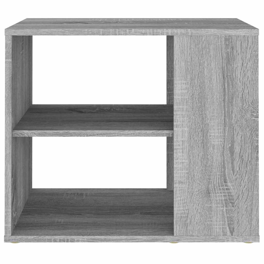 vidaXL Side Cabinet Grey Sonoma 60x30x50 cm Engineered Wood 3