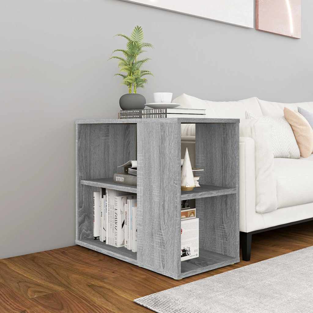 vidaXL Side Cabinet Grey Sonoma 60x30x50 cm Engineered Wood 1