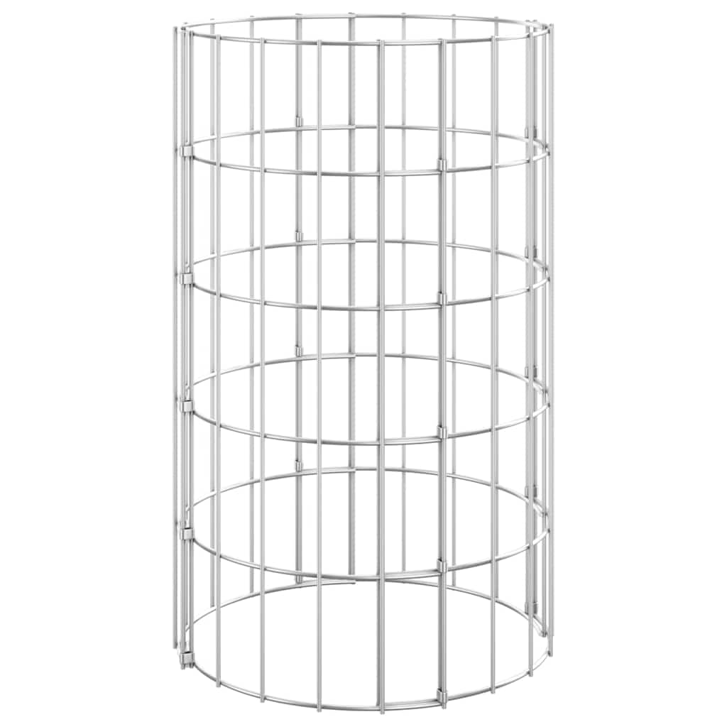 Circular Gabion Raised Beds 4 pcs Ø30x50/100/150/200 Ø 30 x 50 cm (3 pcs)