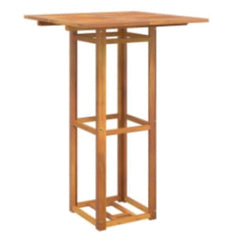 vidaXL Bistro Table 75x75x110 cm Solid Wood Acacia 2