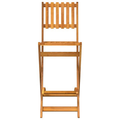 3 Piece Outdoor Bar Set Solid Wood Acacia 2