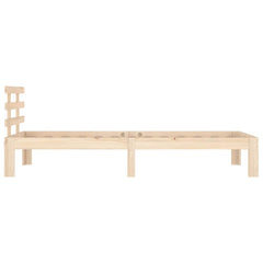 vidaXL Bed Frame without Mattress 75x190cm Small Single 5