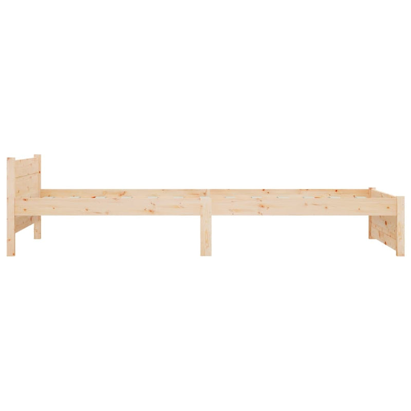 Bed Frame Solid Wood 90x200 cm