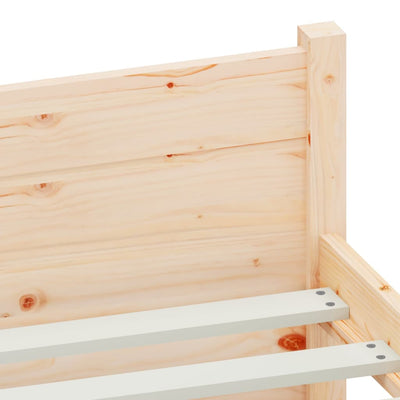 Bed Frame Solid Wood 90x200 cm