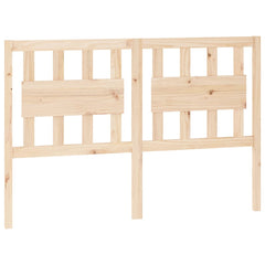 vidaXL Bed Headboard 140.5x4x100 cm Solid Wood Pine 2