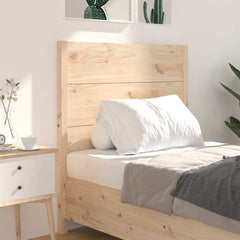 vidaXL Headboard | Natural | Solid pine wood | Standard | Decorative Inlays 3