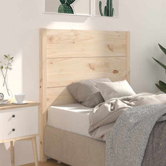 vidaXL Headboard | Natural | Solid pine wood | Standard | Decorative Inlays 1