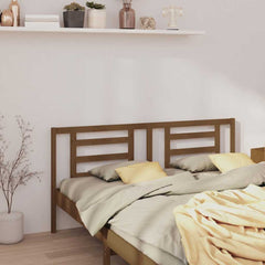 vidaXL Bed Headboard Honey Brown 186x4x100 cm Solid Pine Wood 4