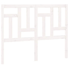 vidaXL Bed Headboard White 145.5x4x100 cm Solid Wood Pine 2