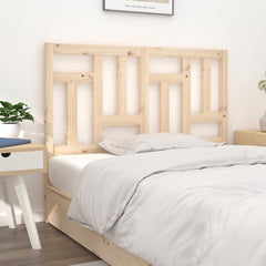 vidaXL Bed Headboard 165.5x4x100 cm Solid Wood Pine 3