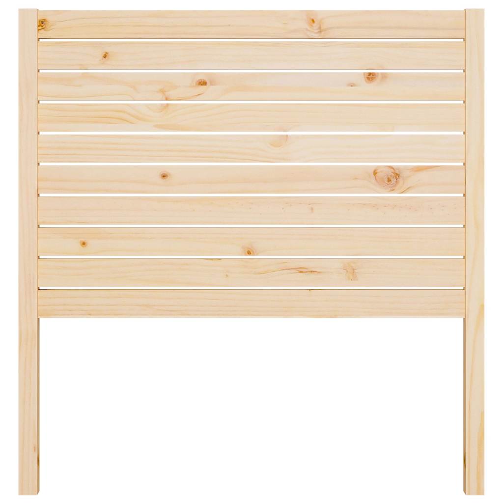 vidaXL Bed Headboard | Natural Pine | Solid pine wood | 100 cm height 3