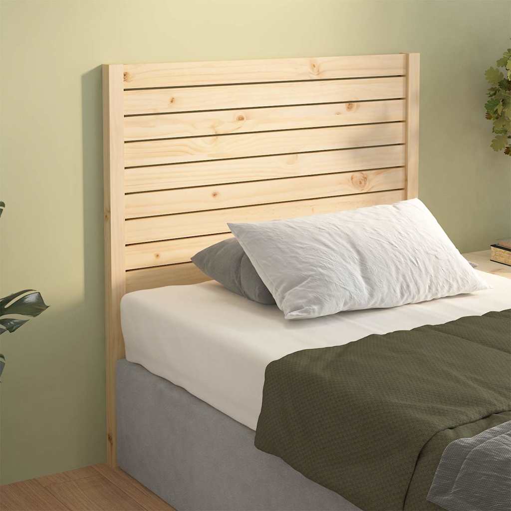 vidaXL Bed Headboard | Natural Pine | Solid pine wood | 100 cm height 4