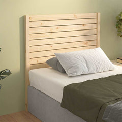 vidaXL Bed Headboard | Natural Pine | Solid pine wood | 100 cm height 4