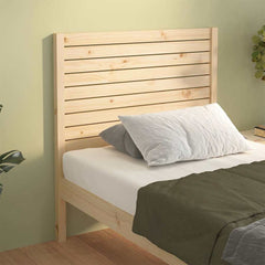 vidaXL Bed Headboard | Natural Pine | Solid pine wood | 100 cm height 1