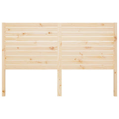 vidaXL Bed Headboard | Natural Wood | Solid Pine Wood | 206x100 cm 3