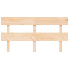 vidaXL Bed Headboard 154x3x81 cm Solid Wood Pine 3