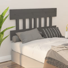 vidaXL Bed Headboard | Grey | Solid pine wood | 183.5 cm x 81 cm 5