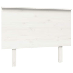 vidaXL Bed Headboard | White | Solid Pine Wood | 104x6x82.5 cm | Decorative Bits 2