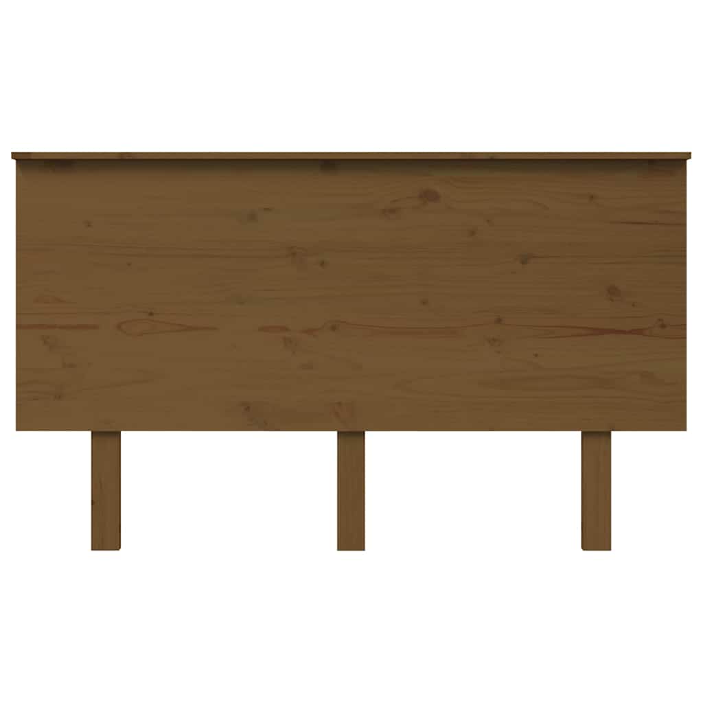 vidaXL Bed Headboard | Honey Brown | Solid Pine Wood | 139 cm x 6 cm x 82.5 cm 3