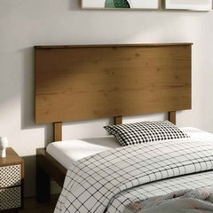 vidaXL Bed Headboard | Honey Brown | Solid Pine Wood | 139 cm x 6 cm x 82.5 cm 1