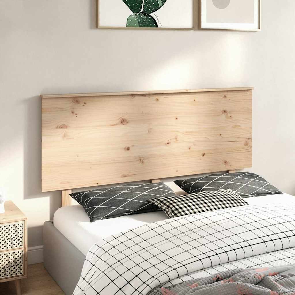 Bed Headboard Solid Wood Pine