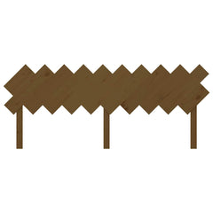 vidaXL Bed Headboard | Honey Brown | Solid Pine Wood | 196x3x80.5 cm 4